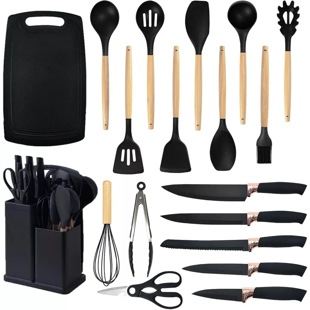 Kit 19 Peças Utensílios de Cozinha